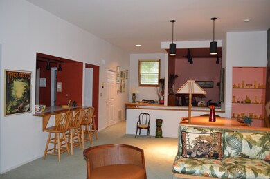 open living/dining