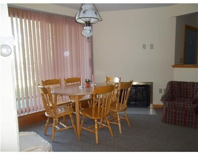 Dining Room. dining area and gas...