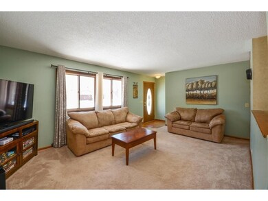 Main floor living room, one of two distinct living