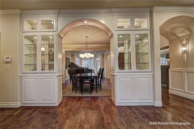 Looking from Family Living area into Formal Dinning.