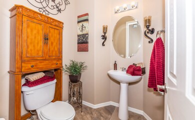 Powder Room near Living Room