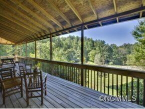 Covered wraparound porch