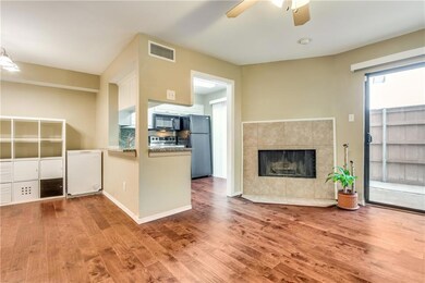 Completely updated, real wood flooring
