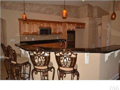 Plenty Of Room At The Raised Granite Counter