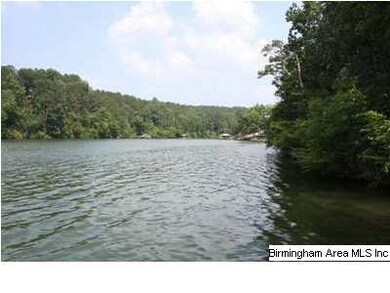 VIEW SHOWINMG THE SMALLER COVE TO LEFT OF LOT LOOK