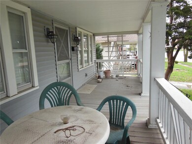 Wonderful front porch.