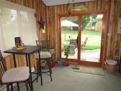 Three season room in back of house