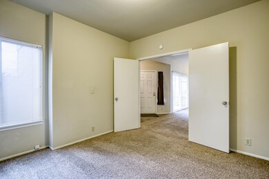 Inside Bedroom Looking to Front Door