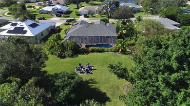 Aerial perspective of suburban area