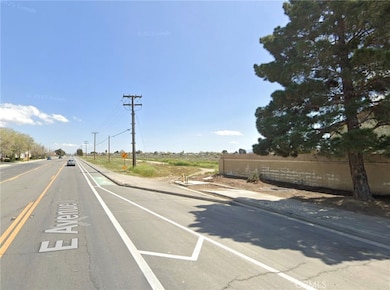 Vacant land zoned residential near the corner of E Ave I & 20th St E in Lancaster 93535