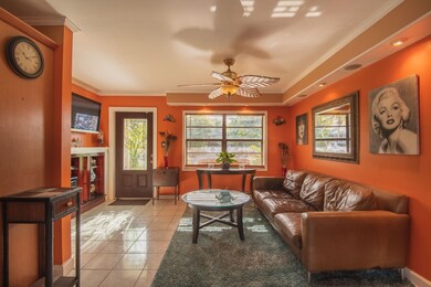 living room facing front of house
