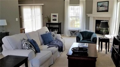 lots of room to enjoy and a fireplace too!