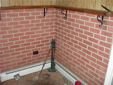 Cafeteria/Kitchen. wood stove...