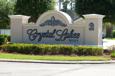 Crystal Lakes Entrance Sign