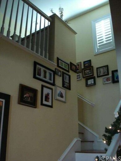 Stairwell next to entry door