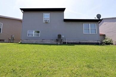 Back view shows size of house!