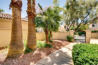 Front Entry with Gate