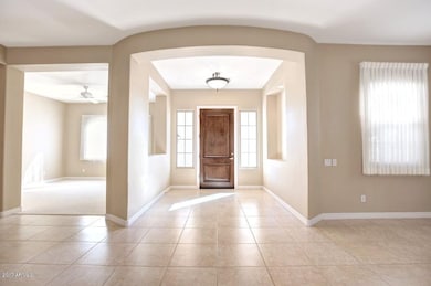 Foyer entry and Flex Room