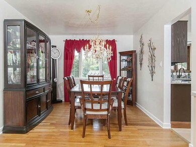 Dining Room. Open floor plan between the living an