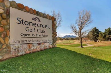 Adjacent to the Stone Creek Golf Club