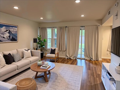 Living room featuring healthy amount of natural l
