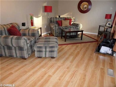 Living Room - Laminate Flooring, Nice Ceiling Fan
