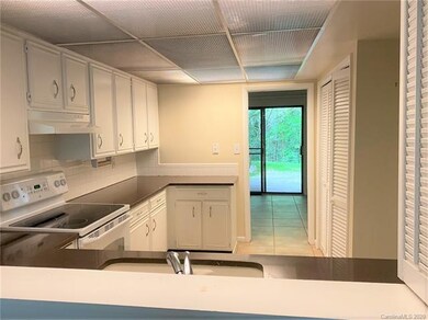 Kitchen into dinning room