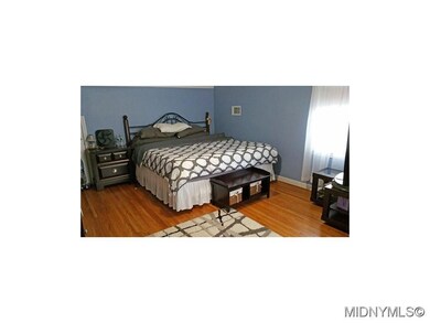 One of the three bedrooms