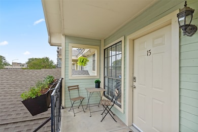 Welcoming front patio entry.