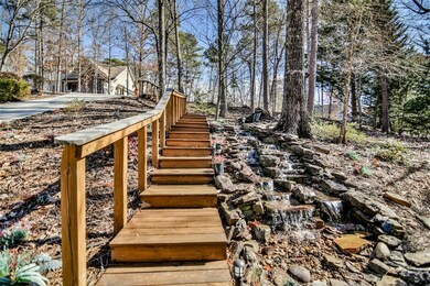 Waterfall feature.