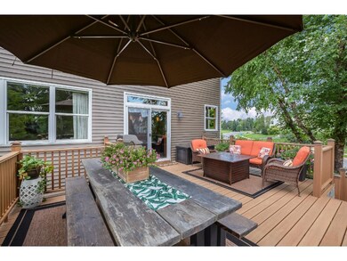 Beautiful over-sized deck