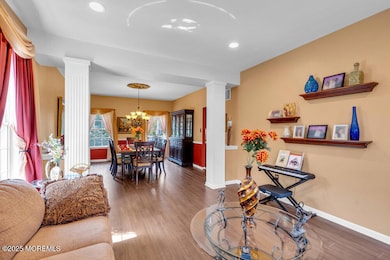 Living Room with Adjacent Dining Room