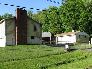 Other. SIDE VIEW...OVERSIZED 2 CAR DETACHED GARAGE