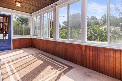 Enjoy your morning coffee on your sunlit porch!