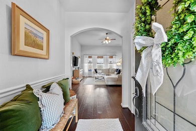 Welcoming entry way