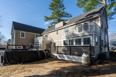 Deck and Above Ground Pool