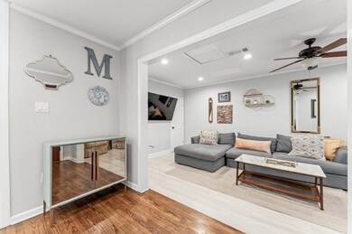 Enter into the living room or Family room