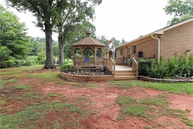 Backyard is flat and private.