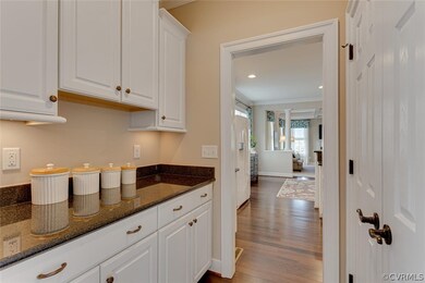 Butler's Pantry Between Kitchen & Dining Room
