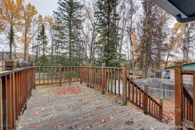 Upstairs deck