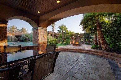 One of Two Outdoor Entertainment Areas