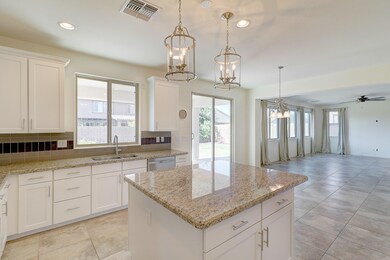 Kitchen relationship to family room