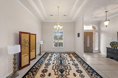 Entrance foyer featuring healthy amount of natura