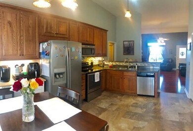 New Custom cabinets with tons of storage space.