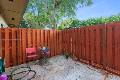Fenced patio great for BBQ