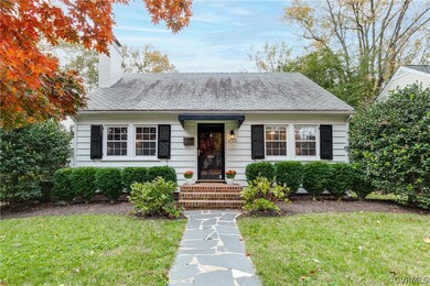 Classic frame and slate construction with newer windows
