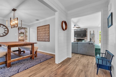 Your view as you step in. This home is loaded with
