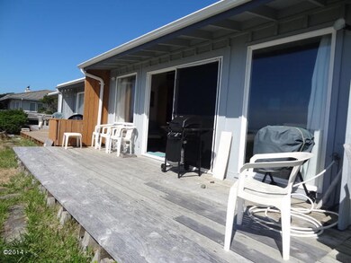 Ocean front deck of condo