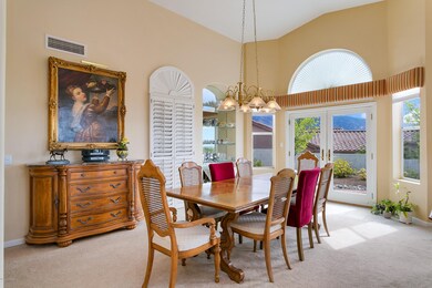 Dining Area with Views & French Doors
