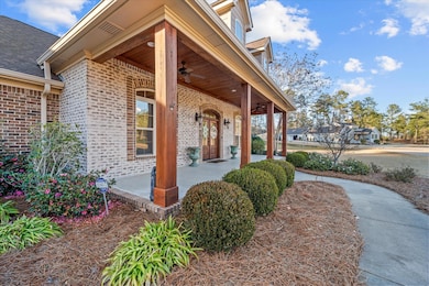 Covered front porch